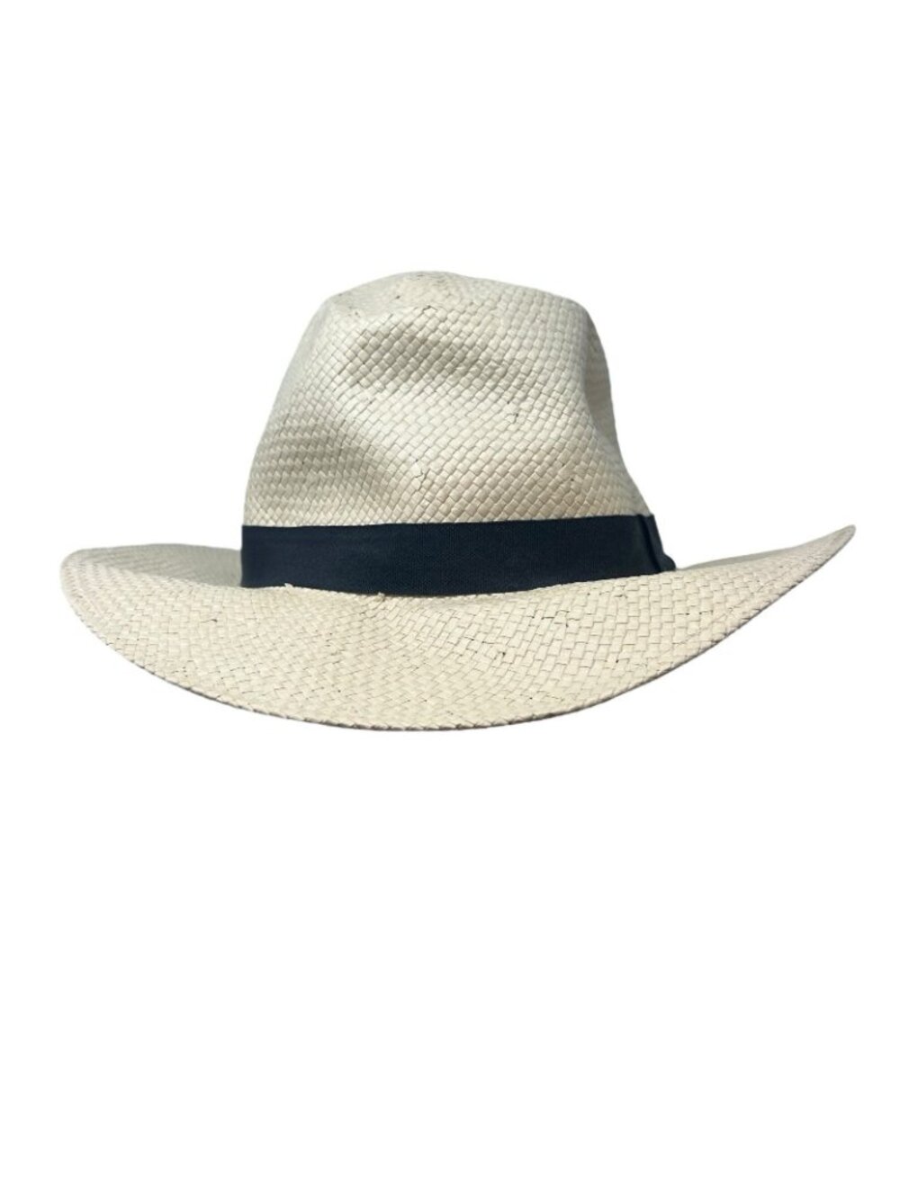 J Crew Factory Panama Sun Paper Straw Hat Women's One Size 7 Tan NWT A4157 - Picture 2 of 10